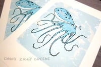 Image 2 of Octopus & friend print