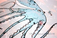 Image 3 of Octopus & friend print