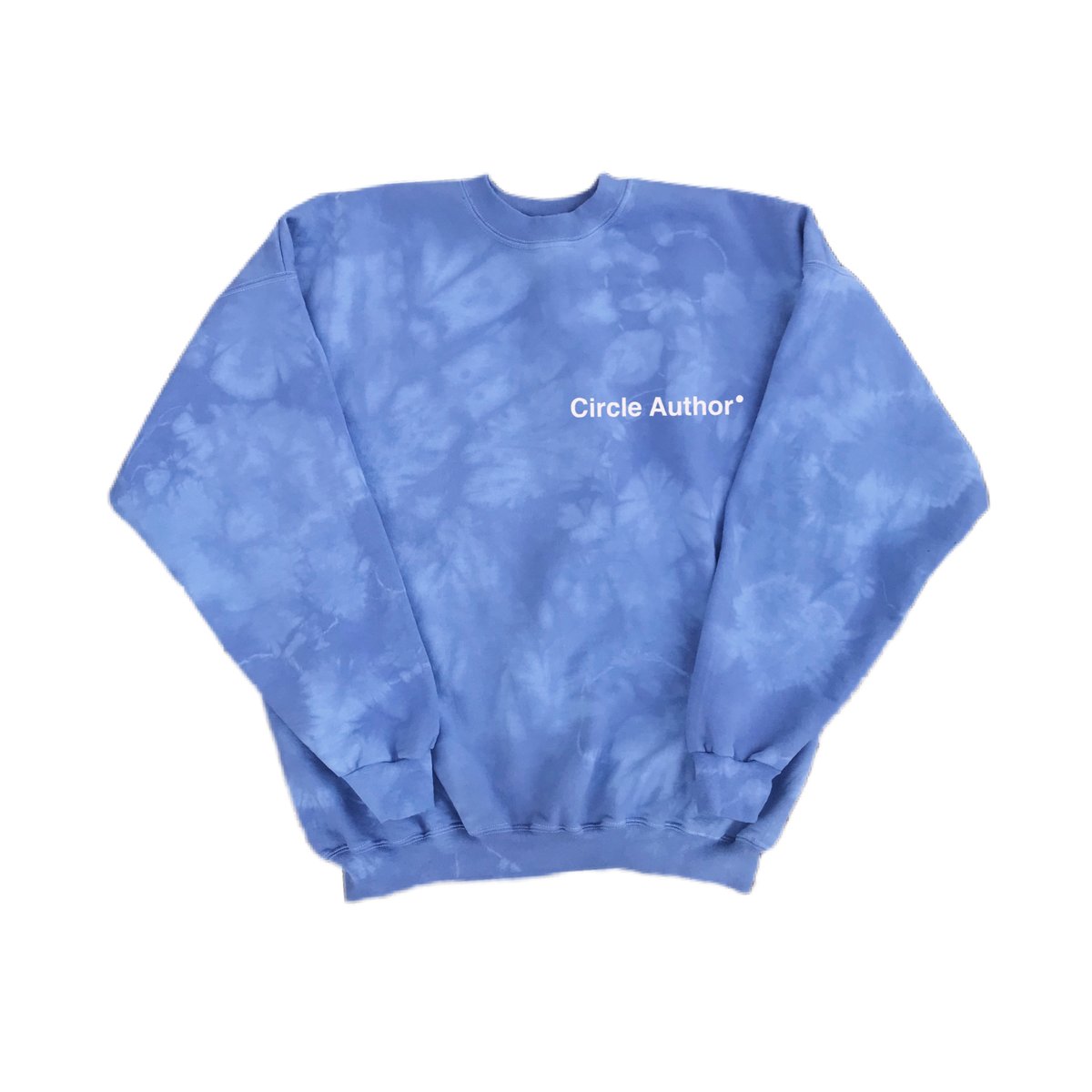 Image of BLUE TIE DYE CREWNECK