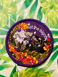 Image 2 of EAT THE BIGOTS patch 