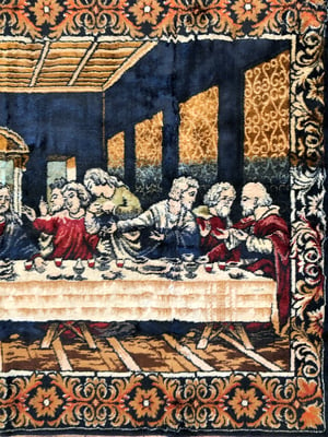 Image of The Last Supper Rug