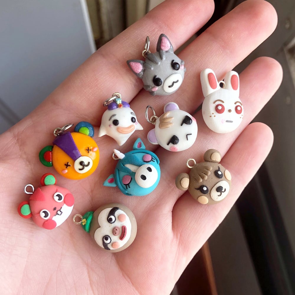 Image of Custom Animal Crossing Character Charm/Necklace