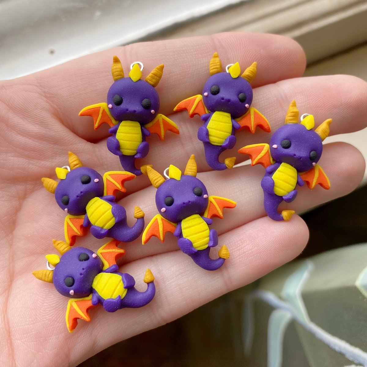 Spyro the Dragon Charm/Necklace *PREORDER*