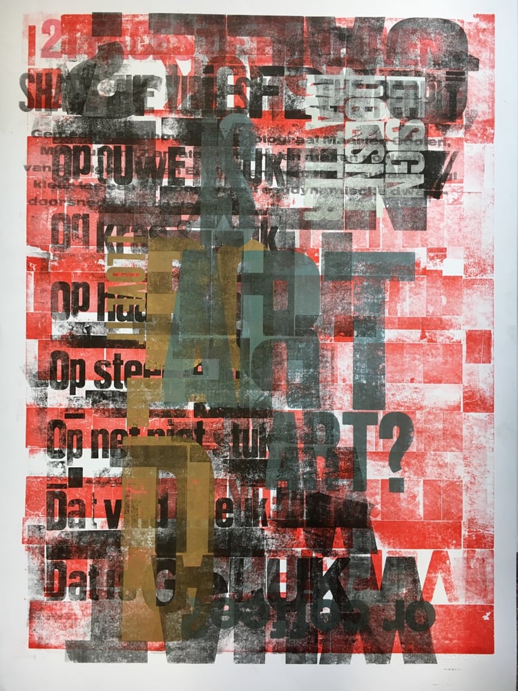 Image of One-off Typo Poster #1-052