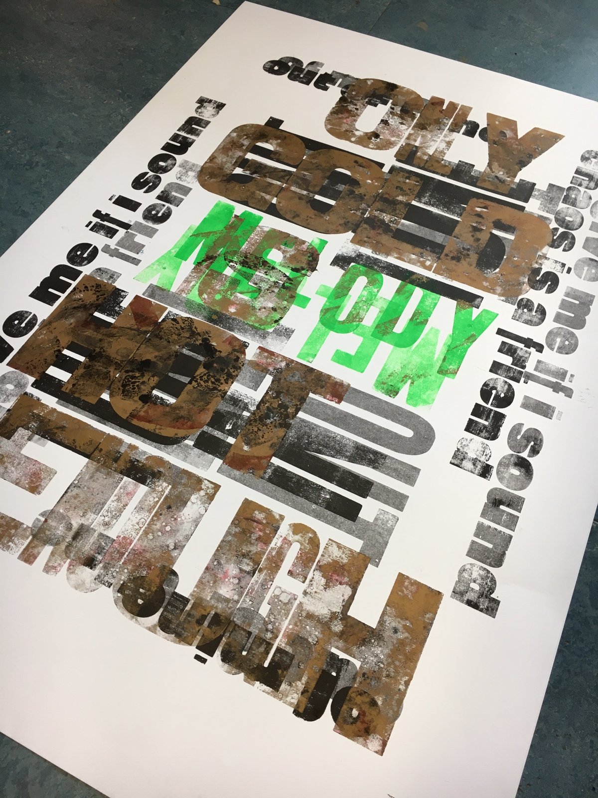 Image of One-off Typo Poster #1-055