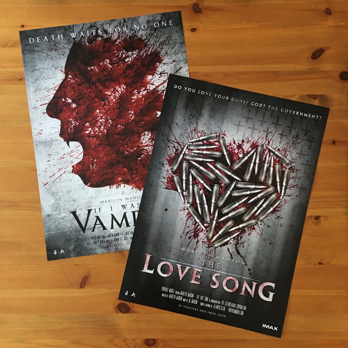 Image of Vampire + Love Song - Poster Bundle 