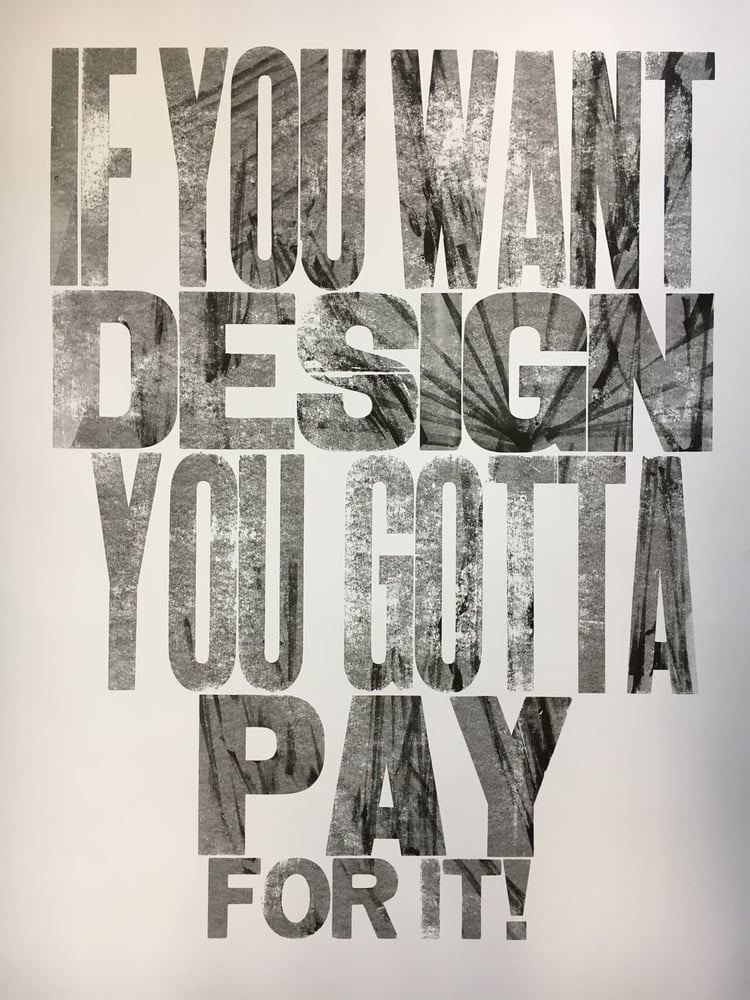 Image of One-off Typo Poster #1-056