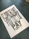 One-off Typo Poster #1-056