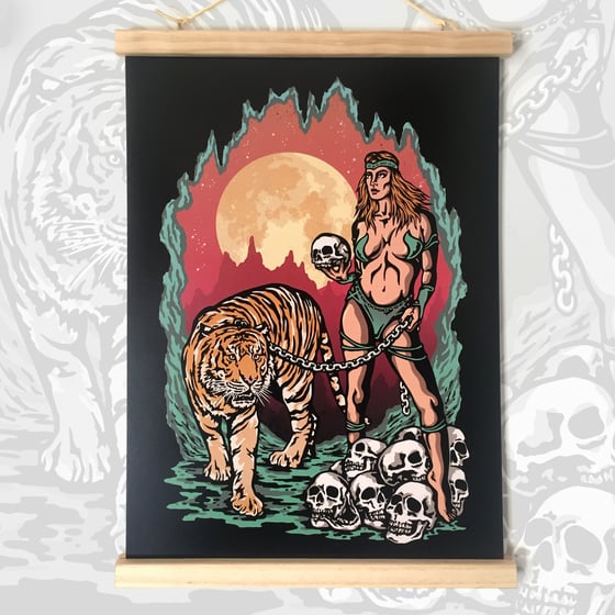 Image of Limited Edition Print - The  Tigeress