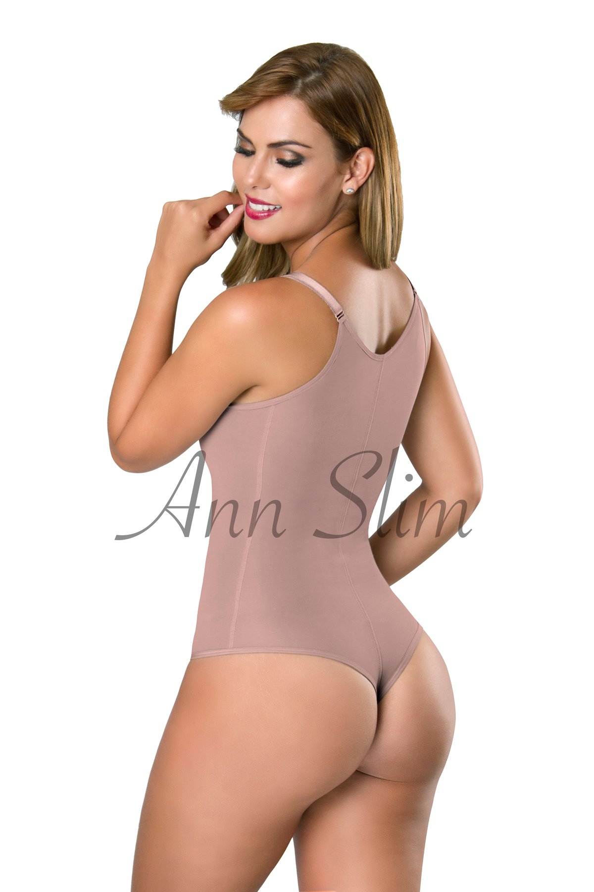 Ann Slim 0021 Body with Zipper Medium Compression Daily Use