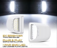 Image 3 of CHEVROLET OR GMC LED PLATE LIGHTS