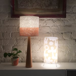 Image of Clover Print Table Lamp