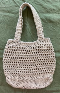 Image 1 of Extra large and sturdy handmade market bag