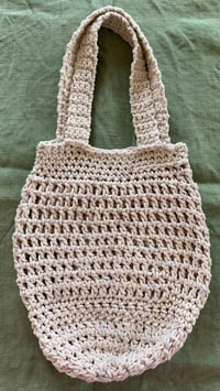 Image 1 of Medium size  hand crocheted market bag