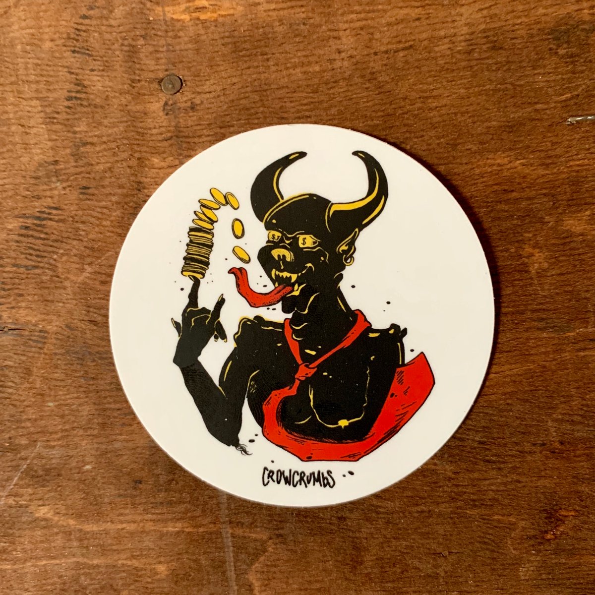 Devil sticker | Crowcrumbs