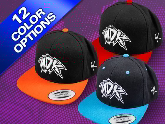 Image of MDK Original Snapback Hat (Colored)