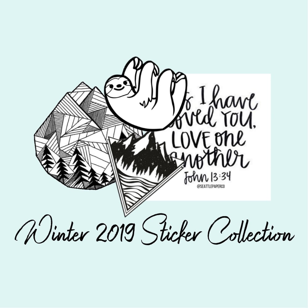 Image of Winter 2019 Sticker Collection