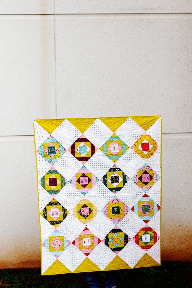 Image of the JADE quilt pattern