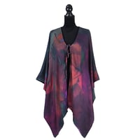 Autumn Leaves Rouge Kimono