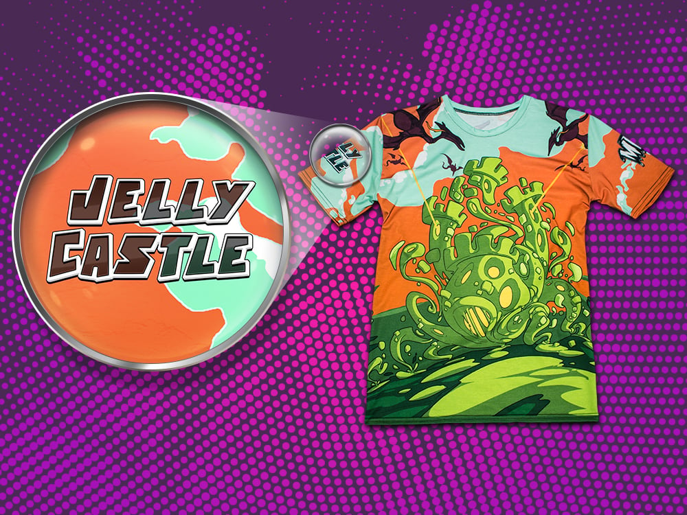 Image of Jelly Castle - All Over Print T-Shirt