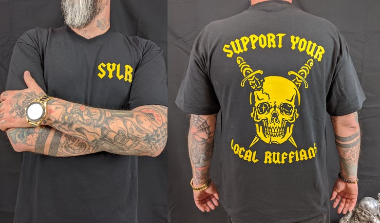 Image of Ruffians MC support t-shirt
