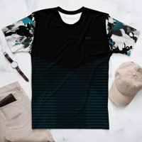 Image 1 of Men's Teal Time Strike T-Shirt