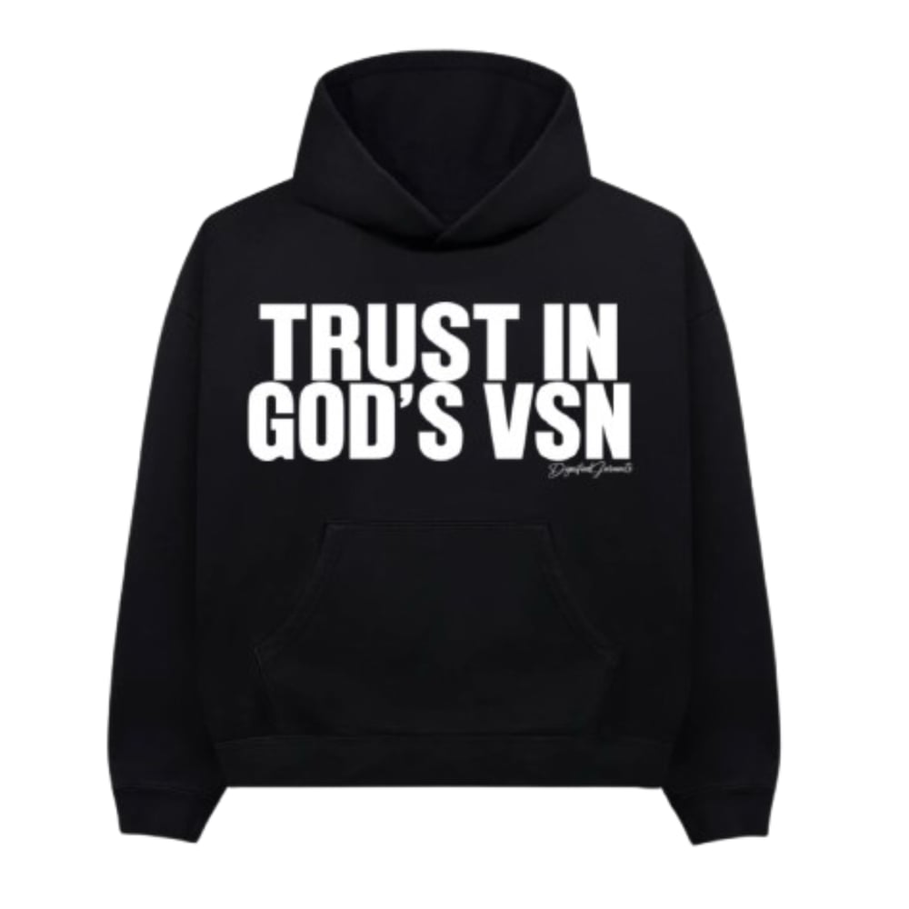 Image of “God’s Vsn” (Heavyweight) Hoodie