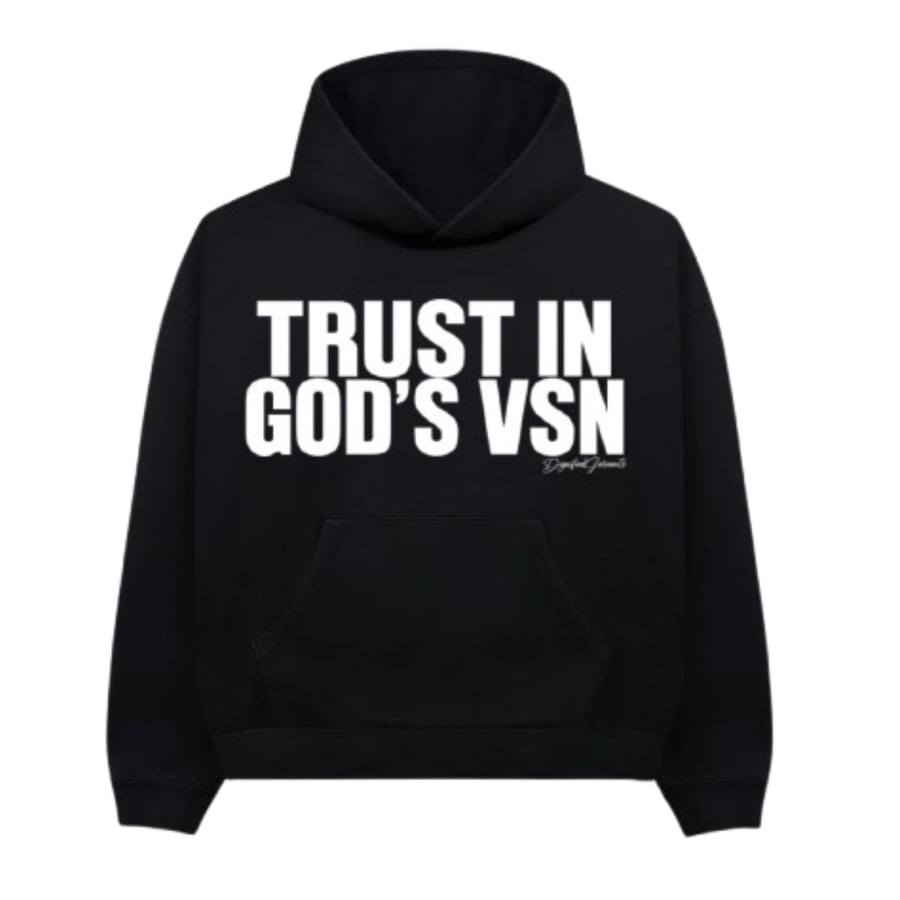 Image of “God’s Vsn” (Heavyweight) Hoodie