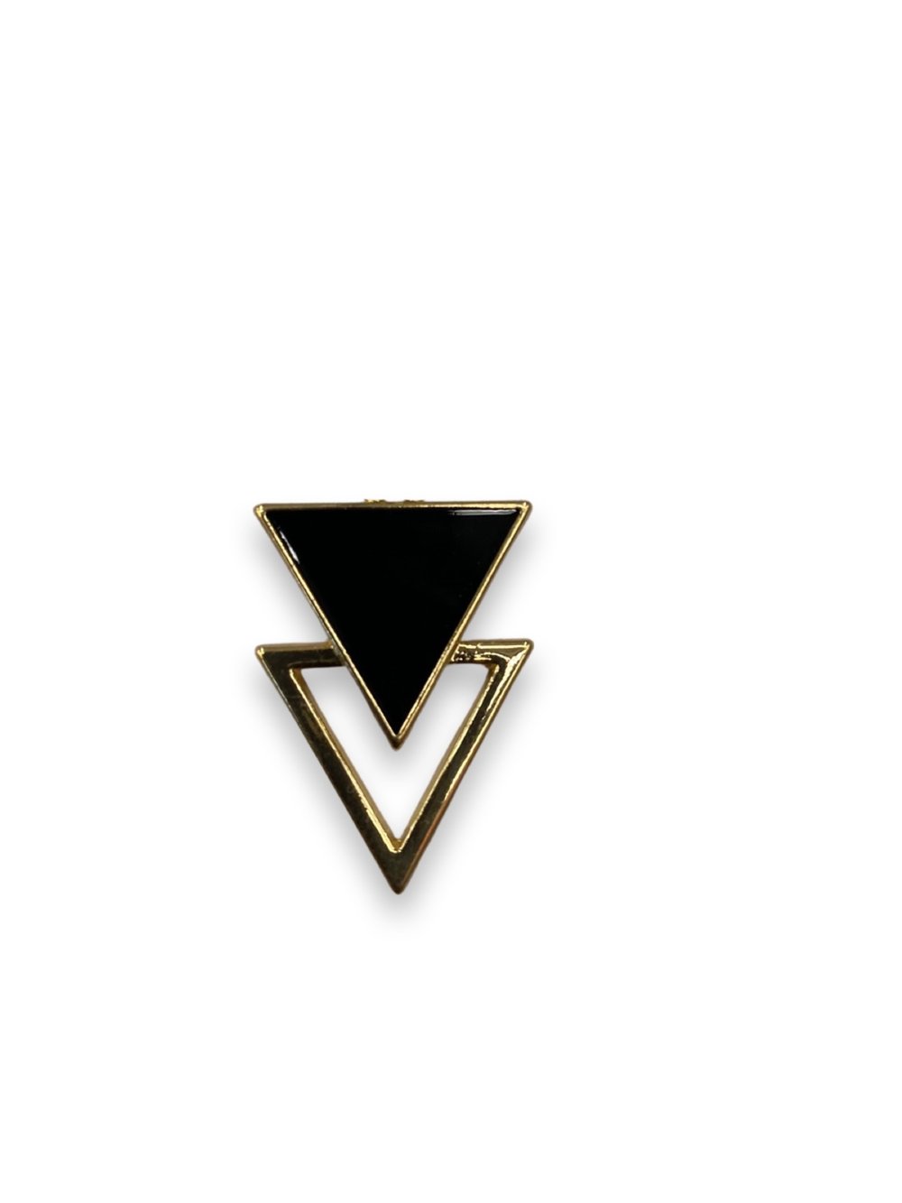 DOUBLE TRIANGLE | LUXURY LAPEL PIN