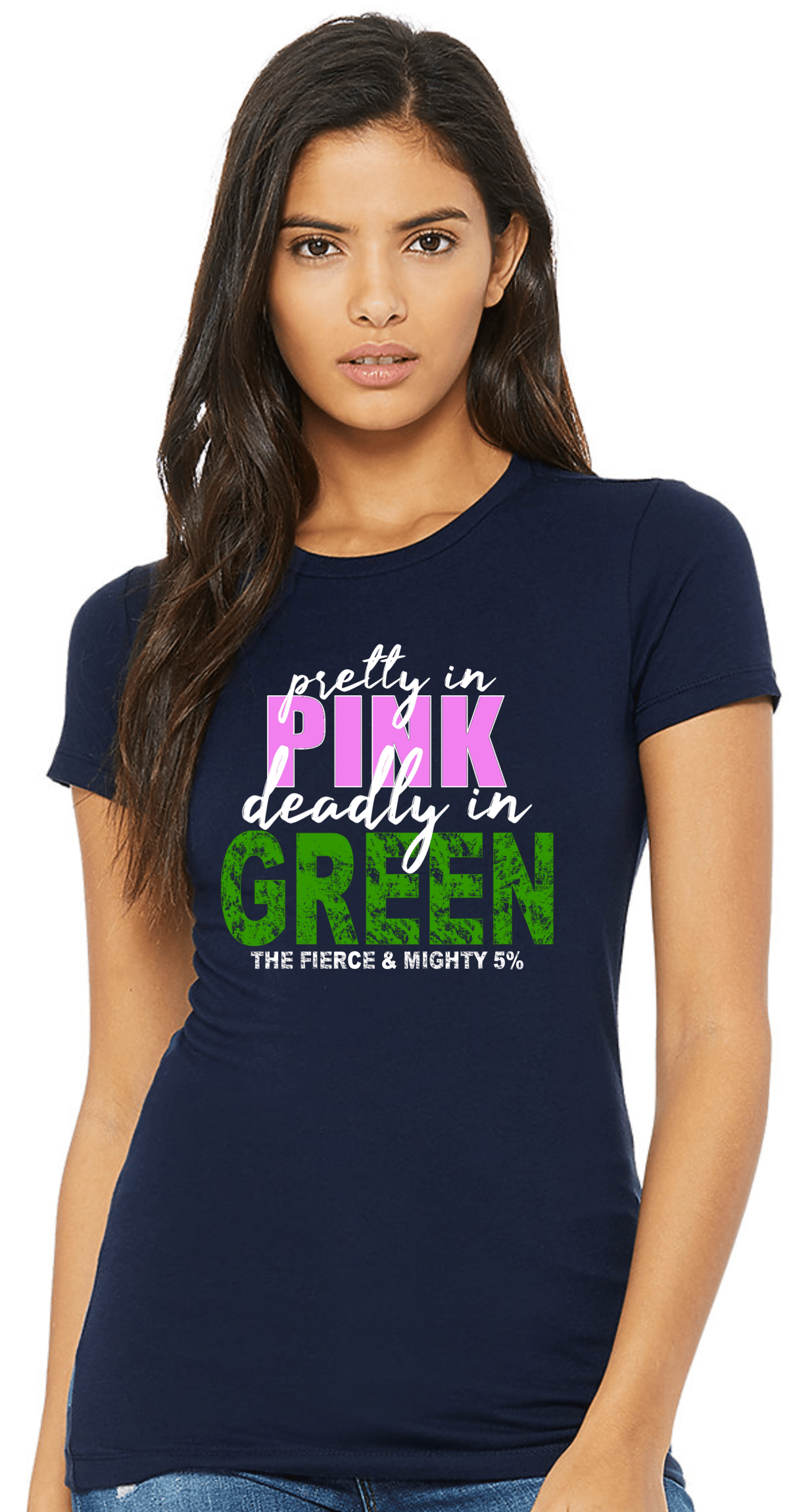 Image of PRETTY IN PINK ~ DEADLY IN GREEN