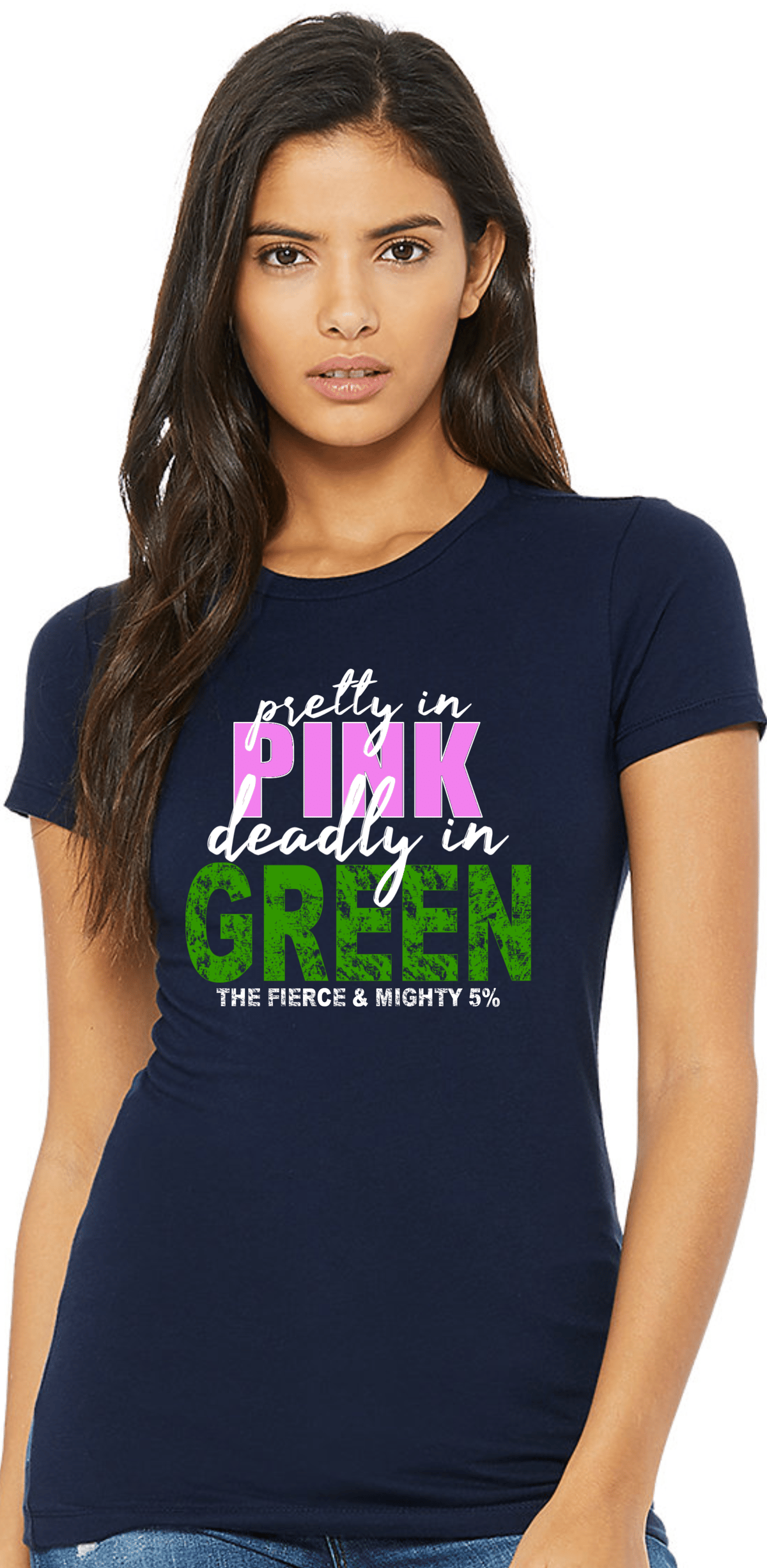 Image of PRETTY IN PINK ~ DEADLY IN GREEN