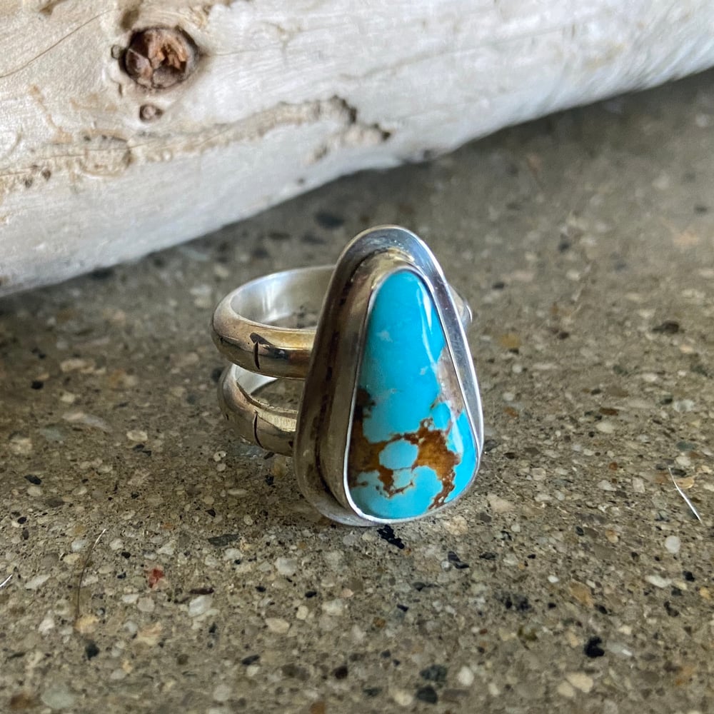 Image of Little L Royston Turquoise Ring