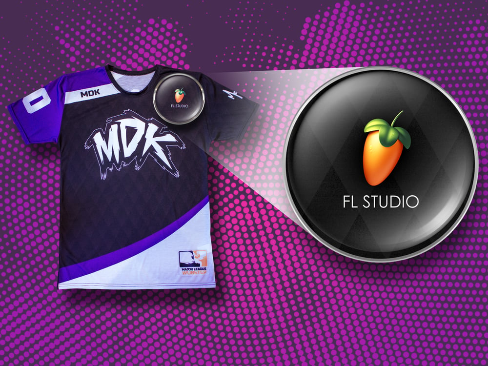 Image of Official Team MDK Jersey [AWAY VERSION]
