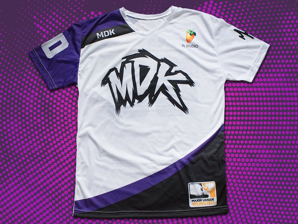 Image of Official Team MDK Jersey [AWAY VERSION]