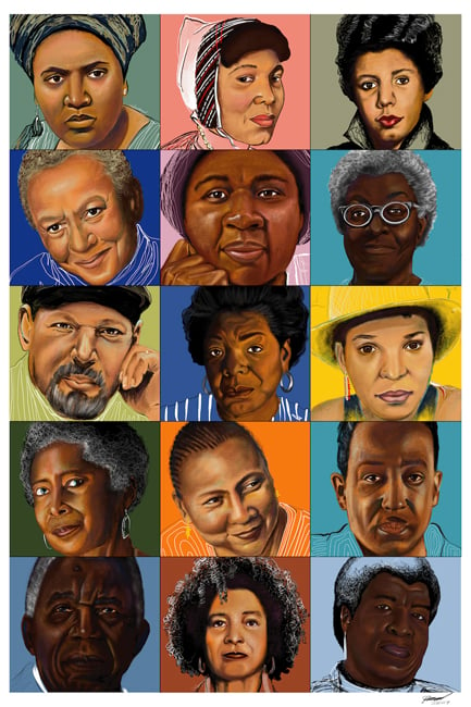 Image of BLACK WRITERS POSTER