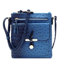 Image 1 of Classy Ostrich Crossbody 