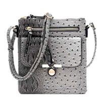 Image 2 of Classy Ostrich Crossbody 
