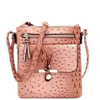 Image 3 of Classy Ostrich Crossbody 