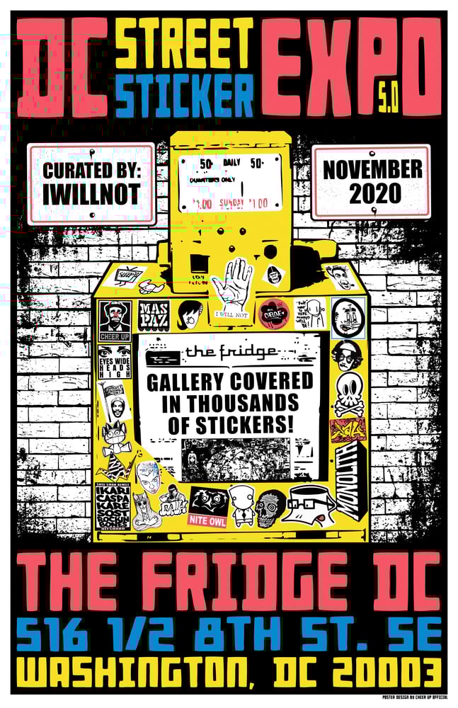 Image of DC Street Sticker EXPO 5.0 Poster!