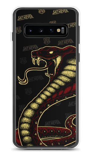 Image of SAY NEVER "COBRA" PHONE CASE - iPhone and Galaxy