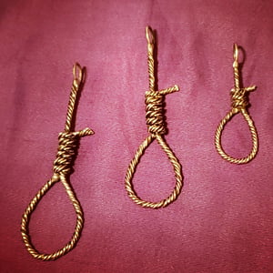 Hangman's noose pendant