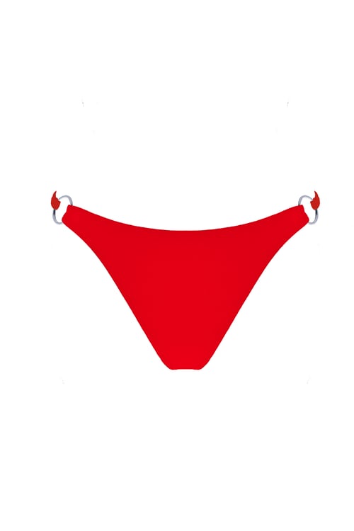 Image of Devil T-Thong - Hot Red