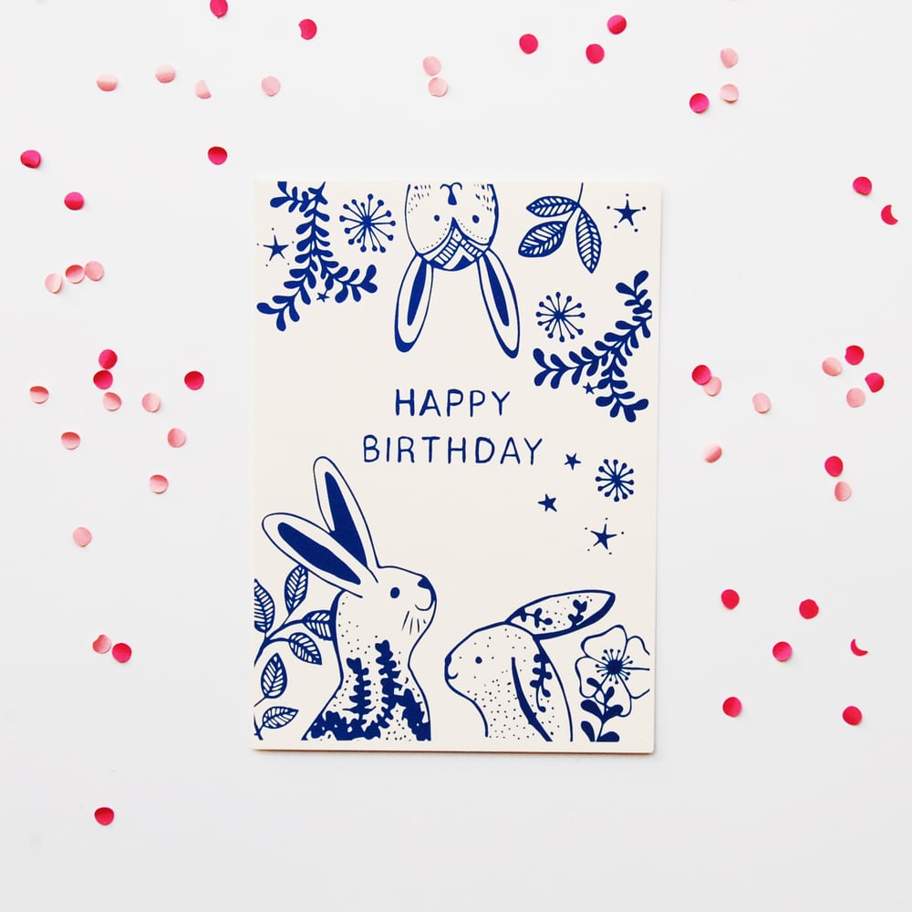 Image of Happy Birthday - Bunny's