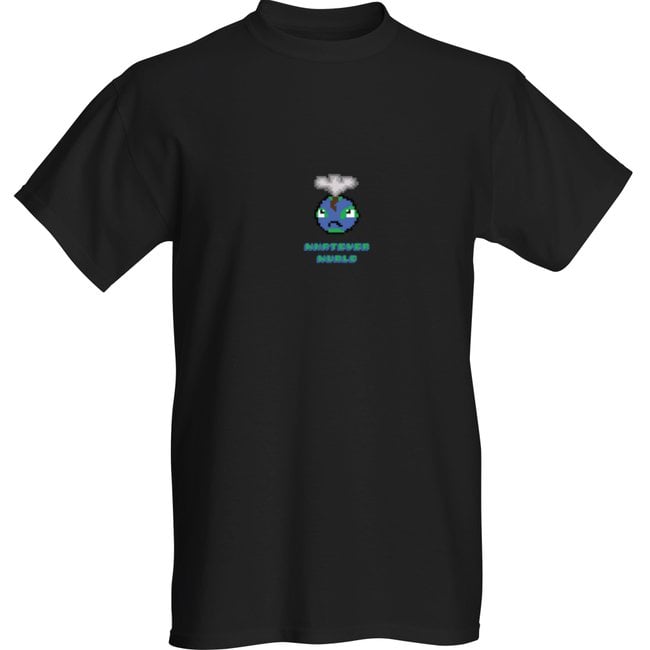 Image of Pixel Wurld Tee (Black)