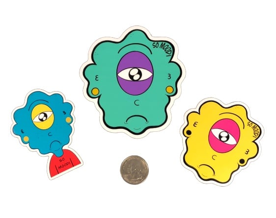 Image of Moodi Monster Sticker Pack