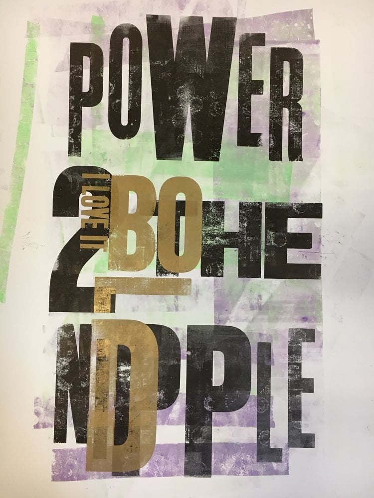 Image of One-off Typo Poster #1-059