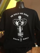 Image of ‘He sold his soul for Rock N Roll’ T Shirt