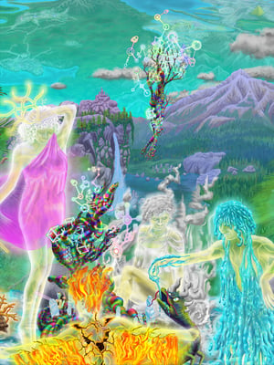 Image of "Fairy Festivals" Signed tapestries