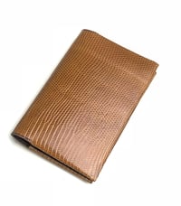 Image 1 of Tan Lizard Seamless Cardholder N°2