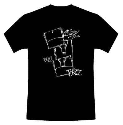 Image of "Buzz Tattoo" Tee (Black)
